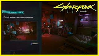 Cyberpunk 2077 - Northside Apartment Tour (Patch Update 1.5)