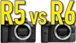 Canon EOS R5 vs R6 Comparison by Ken Rockwell