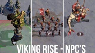 VIKING RISE - NPC’s / GAMEPLAY, TIPS & HINTS