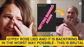 Gypsy Rose's LIES Brutally BACKFIRED I She is in Big TROUBLE