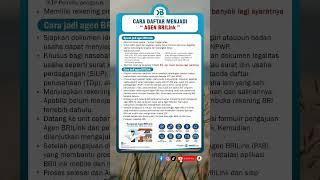 cara daftar menjadi agen BRILink #ytshorts