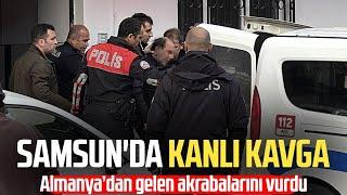 Samsun'da miras kavgası kanlı bitti! Almanya detayı