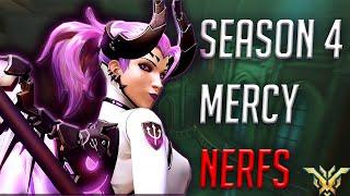 Season 4 Mercy Nerfs? | Top 500 Mercy Educational Gameplay | Overwatch 2