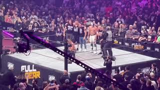 Hangman Page wins the AEW World Title at Full Gear 2021 plus post show promo!