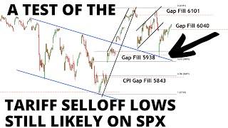 S&P 500 Still Likely to Test the Tariff Selloff Lows with a Higher Low or Lower Low Before Bottoming