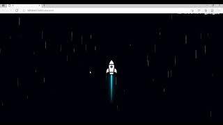 A dynamic rocket effect with HTML, CSS, Javascript - Arten