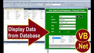 How To Search Values From SQL Server Database to TextBox in Vb.Net With Source Code. VB.Net 2