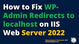 How to Fix WordPress WP-Admin Redirects to Localhost
