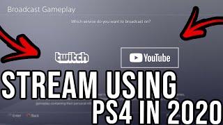 How to Stream on PS4 2023!How to live stream on YouTube ps4 2023 - How to STREAM on twitch PS4 2023!