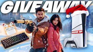 BIGGEST GIVEAWAY in GTA 5 RP | LIVE Multiplayer Gameplay