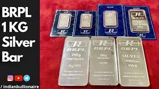 1 kg Silver Bar BRPL  | Amazon Bangalore Refinery Silver Unboxing!