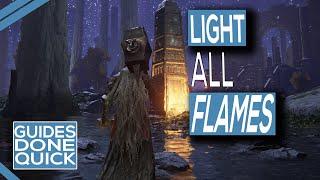 Where To Find All Of The Light Flame Towers In Sofia Well In Elden Ring