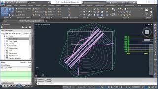 Creating Cut and Fill Patterns for a Corridor in Civil 3D