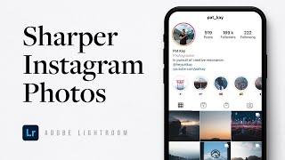 The Best Instagram Export Settings for Adobe Lightroom