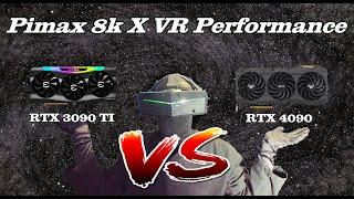 RTX 3090 TI vs RTX 4090 A brief look at VR Performance | A MASSIVE jump in the right games