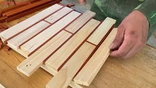 Reuse Old Wood Most Effectively // Amazing Wood Recycling Project