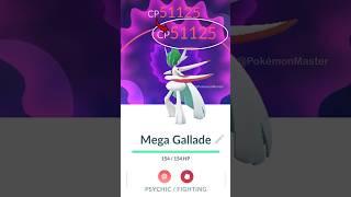 LeveL 50 *HUNDO* MEGA GALLADE in Pokemon GO.