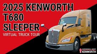 2025 KENWORTH T680 SLEEPER | VIRTUAL TRUCK TOUR