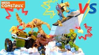 Master Chief & Johnson VS Flood Tank! - Mega Construx Versus: Ep.5