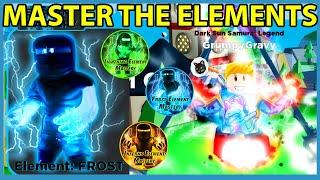 I Unlocked Every Element Mastery In Roblox Ninja Legends