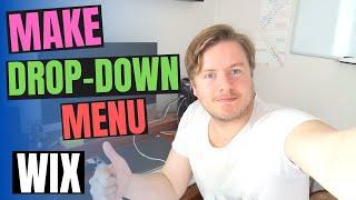 How to Make a Drop-Down Menu in Wix 2020