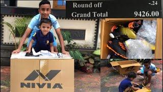 Unboxing video || gift from NIVIA ||₹9426 || mishal abulais