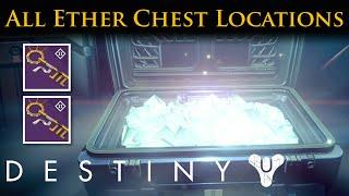 Destiny - All House of Wolves Ether Chest Locations - Getting Treasure Keys!