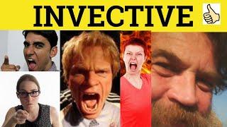  Invective Meaning - Invective Examples - Invective Definition - Invective Defined GRE 3500 Vocab