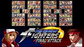 Mugen Game - The King of Fighters Final Attack - All Characters (So far)