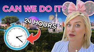 EVERY Disney World Ride in 24 Hours?? Our HARDEST Disney Challenge Ever | 51 Rides All 4 Parks