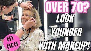 Mature Skin Makeover | Makeup Tips To Look Younger & Feel Beautiful Over 70!