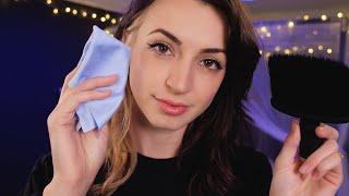 My Fastest Way to Sleep Trick | ASMR Covering Your Eyes & Brushing