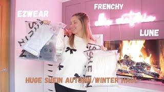 HUGE *SHEIN* AUTUMN/WINTER *TRY-ON* HAUL | staple pieces for the season | EZWEAR, FRENCHY, LUNE