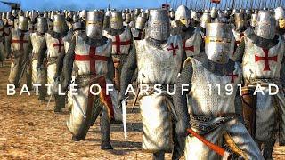 Battle of Arsuf, 1191 AD I SALADIN VS RICHARD I Third Crusade I  PART 1