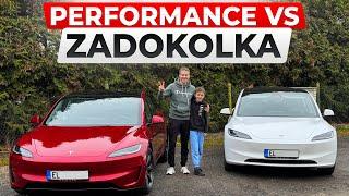 Tesla Model 3 Performance vs zadokolka: Dává smysl příplatek 400 tisíc? | BACINA.TV