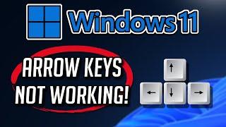 Fix Arrow Keys Not Working In Windows 11/10 [2024]