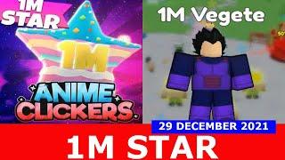 NEW UPDATE *Secret 1M Companion* [1M] Anime Clicker Simulator ROBLOX | December 29, 2021 | UPDATE 6