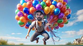 balloon experiment ️ Gubbaro par Kiya prayog￼￼