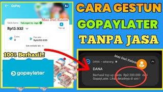 Cara Cairkan Limit Gopaylater Terbaru 2024 | Cara Cairkan Limit Gopaylater Tanpa Gestun