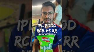 IPL Eliminator-1 Food In Ahmedabad!! RCB Vs RR! (1/2)