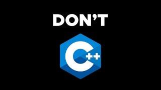 DON'T LEARN C++ GUI UNLESS...