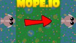 Mope.io Minigame - Moving to the other side's ocean challenge!