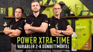 Nur du bestimmst die Zeit! - Fliesenkleber mit variabler Verarbeitungszeit | codex Power Xtra-Time