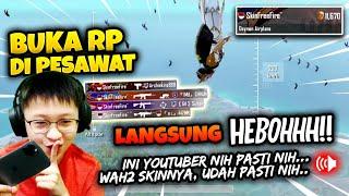 BUKA RP PESAWAT LANGSUNG HEBOH!! SETIM BENER2 SENENG BANGET!! | PUBG MOBILE