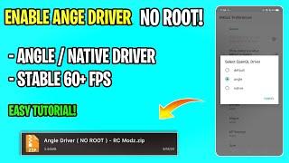 Unlock Angle Driver on Android Without Root: The Ultimate Guide! 