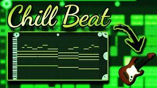 CHILL BEAT ACUSTIC GUITAR NO FL STUDIO MOBILE (como fazer beat pelo celular)