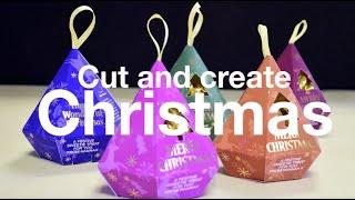 Cut & create Christmas - with ColorCut FB8000 automated flatbed cutter