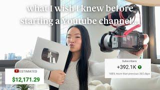 how to start & grow a *successful* Youtube Channel in 2024 | secret growth tips, what I wish I knew