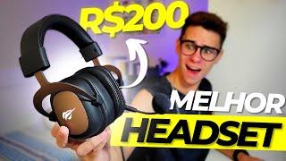 O MELHOR Headsets Gamer até R$200 BOM e BARATO Custo Beneficio 2021 - Havit H2002D