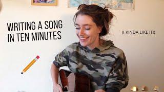 10 Minute Songwriting Challenge!